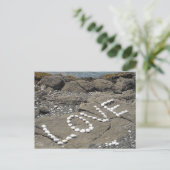 Felsentiefe Liebe Postkarte (Stehend Vorderseite)