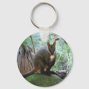 Felsenwallaby-Schlüsselring Schlüsselanhänger
