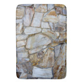 Felsenwand realistische Texturfotografie Speichers Badematte (Vorderseite Vertikal)