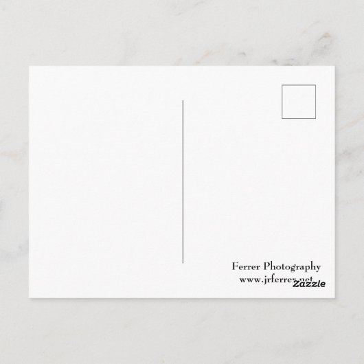 Felsenwand und Wälder auf dem Burggraben Postkarte (Rückseite)