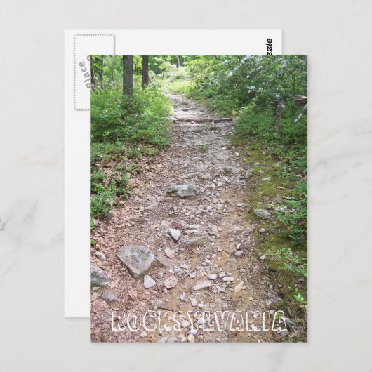 Felsenweg Postkarte (Vorne/Hinten)