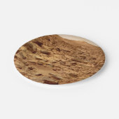 Felsfläche der Mars Pappteller (Schrägansicht)