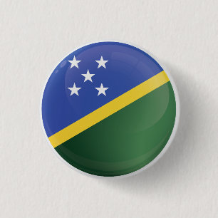 Felsflagge der Salomonen Button