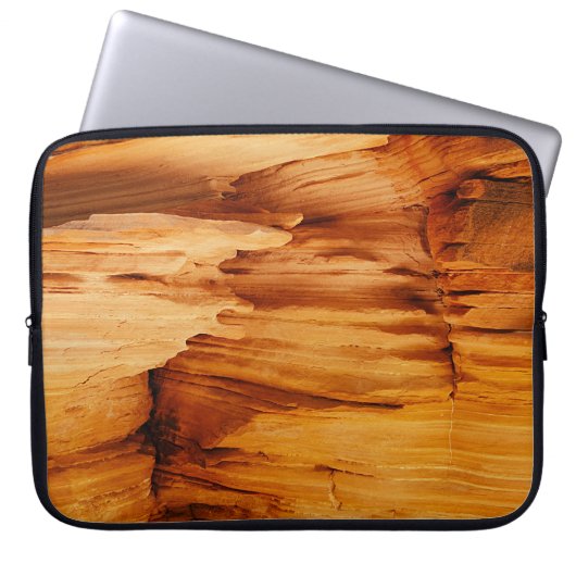 Felsformation Laptopschutzhülle (Vorderseite)