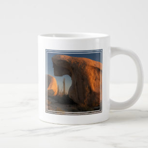 Felsformationen bei Sonnenuntergang Jumbo-Tasse