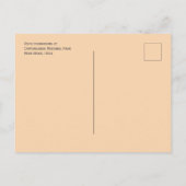 Felsformationen, Canyonlands-Nationalpark, Utah Postkarte (Rückseite)