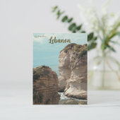 Felsformationen im Libanon Postkarte (Stehend Vorderseite)