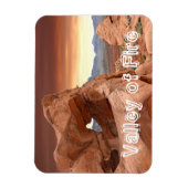 Felsformationen, Tal Staat Park, Nevada Magnet (Vertikal)