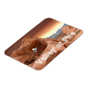 Felsformationen, Tal Staat Park, Nevada Magnet (Linke Seite)