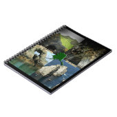 Felsformationen und Höhlen in Alaska Collage Notizblock (Linke Seite)