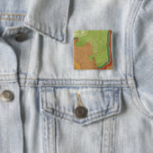 Felsgebirge Geologische Button (Beispiel)