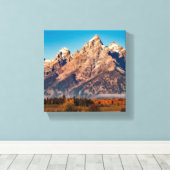 Felsgebirgsbild auf Leinwand (Insitu (Holzboden))