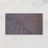 Felsgestein subtil visitenkarte (Rückseite)