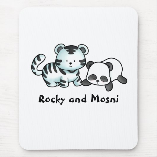 Felsig und Mosni Mousepad (Vorne)