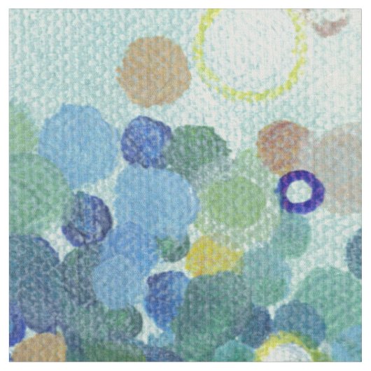 "Felsige Küsten-" punktierte Seemoderne Stoff (Nahaufnahme)