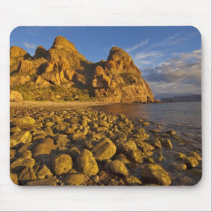 Felsige Küstenlinie auf Isla Carmen im Golf von Mousepad