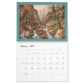 Felsige Mountain Viewen über die großartige Kalender (Feb 2027)