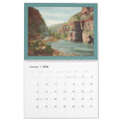 Felsige Mountain Viewen über die großartige Kalender (Jan 2026)