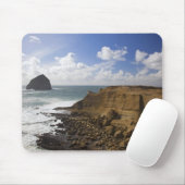 Felsige Pazifikküste Oregons in der pazifischen Mousepad (Mit Mouse)