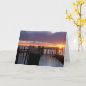 Felsige Punkt-Docks Karte (Gelbe Blume)