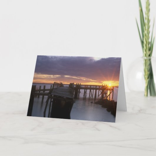 Felsige Punkt-Docks Karte (Vorderseite)