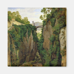 Felsige Schlucht in Sorrent, 1823 Magnet