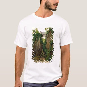 Felsige Schlucht in Sorrent, 1823 T-Shirt