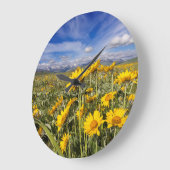 Felsiger Berg Reihe Große Wanduhr (Winkel)