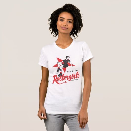 Felsiger Berg Rollergirls T-Shirt (Vorne ganz)