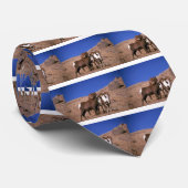 Felsiger Gebirgsbighornschafe (kleines Band) Krawatte (Gerollt)