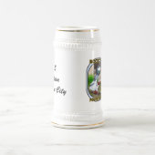Felsiger Gebirgsverein-Logo Bierglas (Mittel)