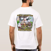 Felsiger Gebirgsverein-Logo T-Shirt (Rückseite)