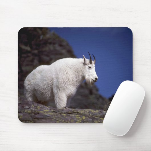 Felsiger Gebirgsziege (großer Mann) Mousepad (Mit Mouse)