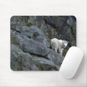 Felsiger Gebirgsziege in den Felsen Mousepad (Mit Mouse)