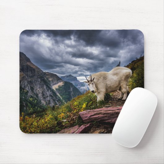 Felsiger Gebirgsziege Mousepad (Mit Mouse)