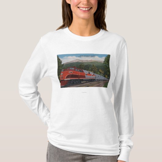 Felsiger Mt. Rocket (Zug), Spiess-Spitze, Colorado T-Shirt (Vorderseite)