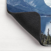 Felsiges Mountainseeansicht, Glacier Nationalpark, Mousepad (Ecke)