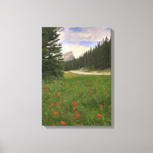 Felsiges Mouuntains Leinwanddruck