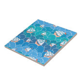 Felsiges Seemuster Fliese (Seite)