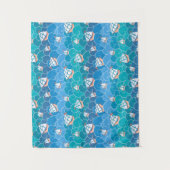 Felsiges Seemuster Wandteppich (Vorderseite)