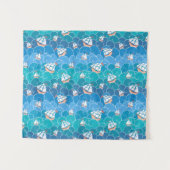 Felsiges Seemuster Wandteppich (Vorderseite (Horizontal))