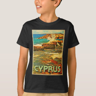 Felsiges Ufer Zyperns T-Shirt