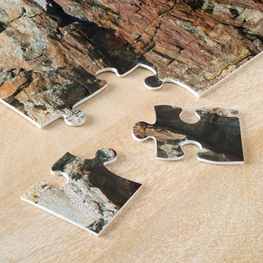 Felsklippe Fall Foliage Nature Puzzle (Seite)