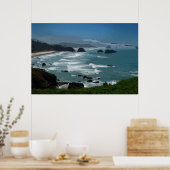 Felsküste 36 x 24 Poster (Küche)