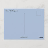 Felsküste Bulgariens Postkarte (Rückseite)