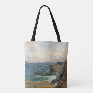 Felsküste von Paul Gauguin, Vintager Impressionism Tasche