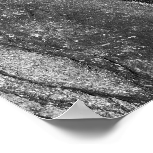 Felsküstenpool Poster (Ecke)