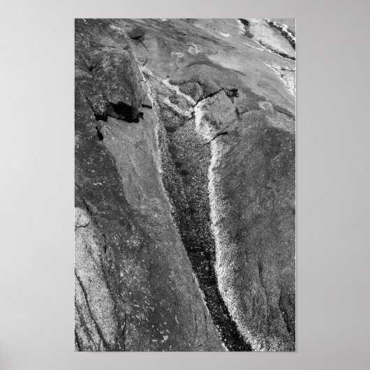 Felsküstenpool Poster (Vorne)