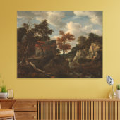Felslandschaft, Jacob Isaacksz. van Ruisdael, Leinwanddruck (Insitu (Wohnzimmer))