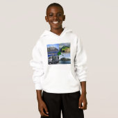 Felslandschaften von Alaska Collage Hoodie (Vorne ganz)